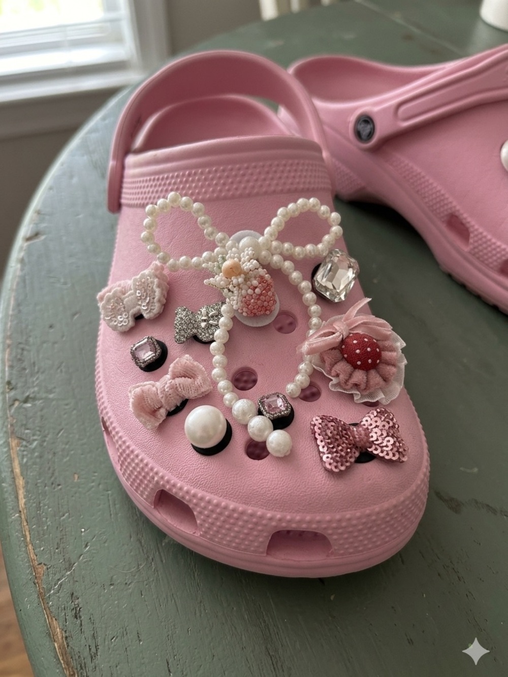 Cottagecore & Coquette Handmade Croc Charm Set